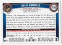 Craig Kimbrel 2011 Topps Chrome Autographed Silver Rookie Card #69/499