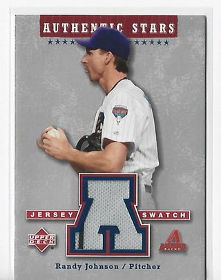 Randy Johnson Topps Finest Jersey Card 2003