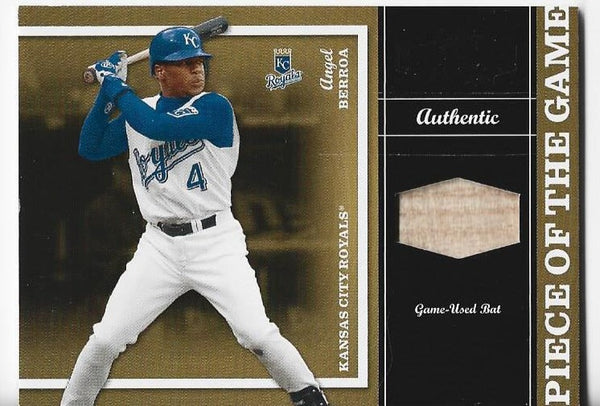 Angel Berroa 2004 Donruss Piece Of The Game #PG-2 (129/250) Game-Used Bat Card