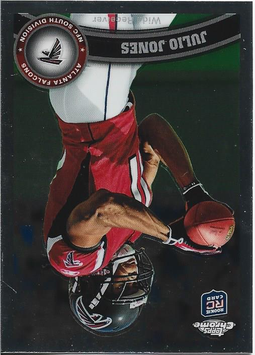 Julio Jones 2011 Topps Chrome Rookie Card #131