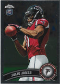 Julio Jones 2011 Topps Chrome Rookie Card #131