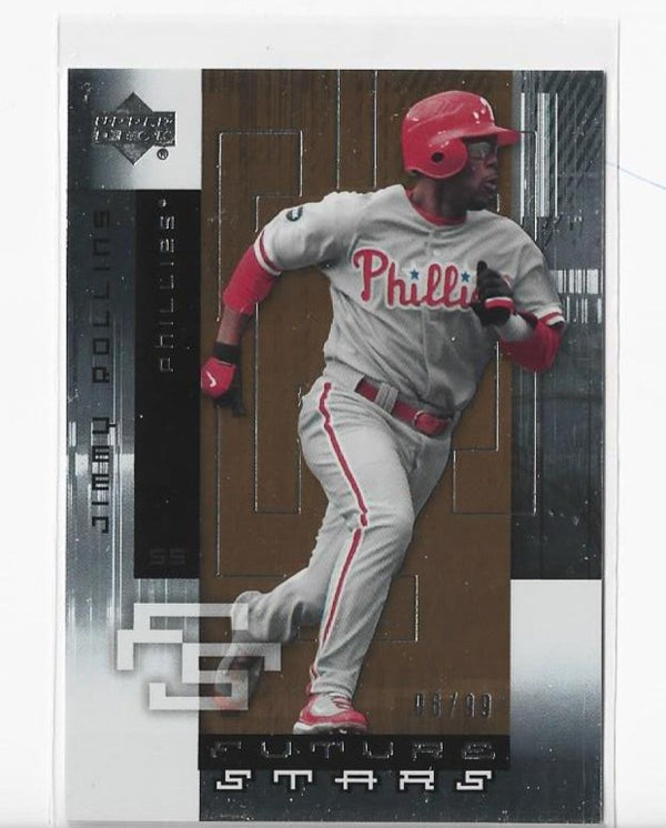 Jimmy Rollins 2007 Upper Deck #73 (06/99) Future Stars Card