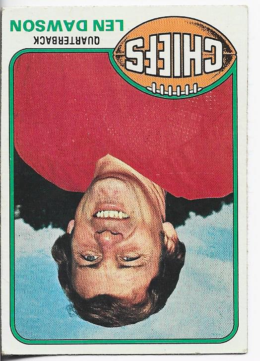 Len Dawson 1976 Topps Card #308