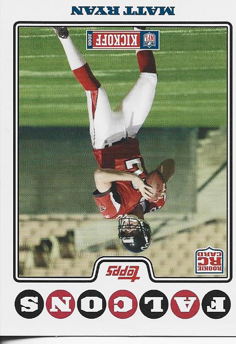 Matt Ryan 2008 Topps Rookie Card