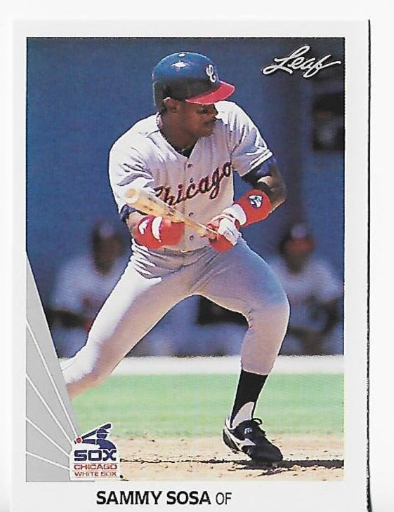 Sammy Sosa 1990 Leaf #220 Rookie Card