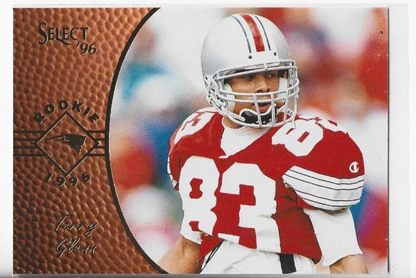 Terry Glenn 1996 Select #167 Rookie Card