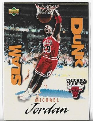 Michael Jordan 1997 Upper Deck Slam Dunk (SD 22/40) Card