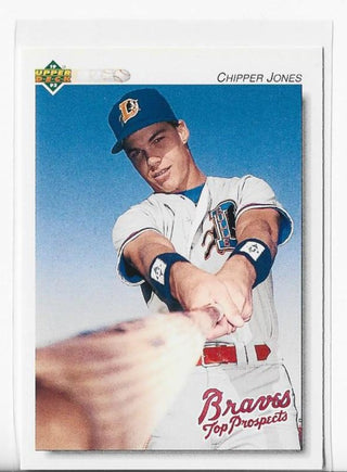 Chipper Jones 1992 Upper Deck #165 Card