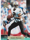 Aaron Brooks 2002 Donruss Autographed Card