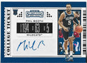 Phil Booth 2019 Panini Contenders Draft Picks Autographed Rookie Card #132