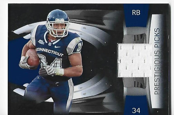 Donald Brown 2009 Panini #18 (072/250) Game Worn Jersey