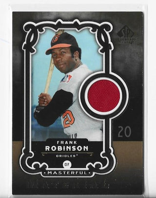 Frank Robinson 2007 Upper Deck SP Legendary Cuts #MM-FR Memorabilia Card