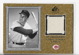 Ted Kluszewski 2001 Upper Deck Legendary Cuts #J-TK Game Jersey Card