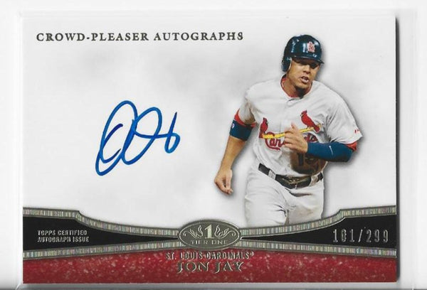 Jon Jay 2013 Topps Crowd-Pleaser Autographs #CPA-JJ2 (101/299) Autographed Card
