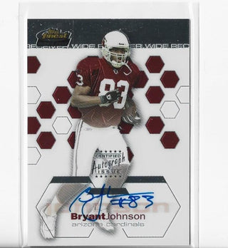 Bryant Johnson 2003 Topps #132 (342/999) Autograph Rookie Card