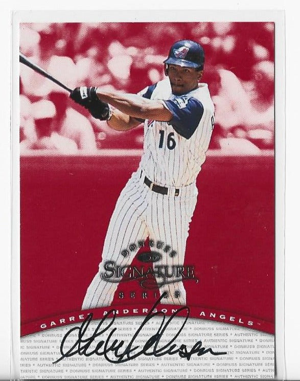 Joe Randa 1997 Donruss Signature Series Autograph Card