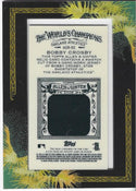 Bobby Crosby 2008 Allen and Ginter's Topps Jersey Card