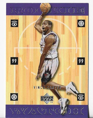 Vince Carter 1998-1999 Upper Deck #316 Rookie Watch Card