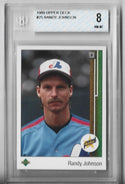 Randy Johnson 1989 Upper Deck #25 (Beckett Grade 8 NM-MT) Card