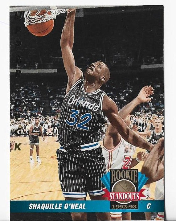 Shaquille O'Neal 1992-1993 Upper Deck Rookie Standouts #RS15 Card