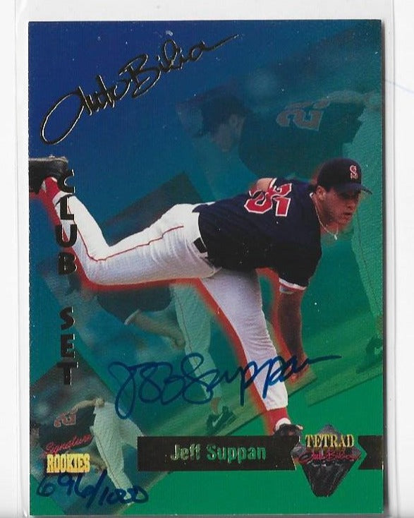 Jeff Suppan 1995 Signature Rookies #36 (696/1000) Autograph Card