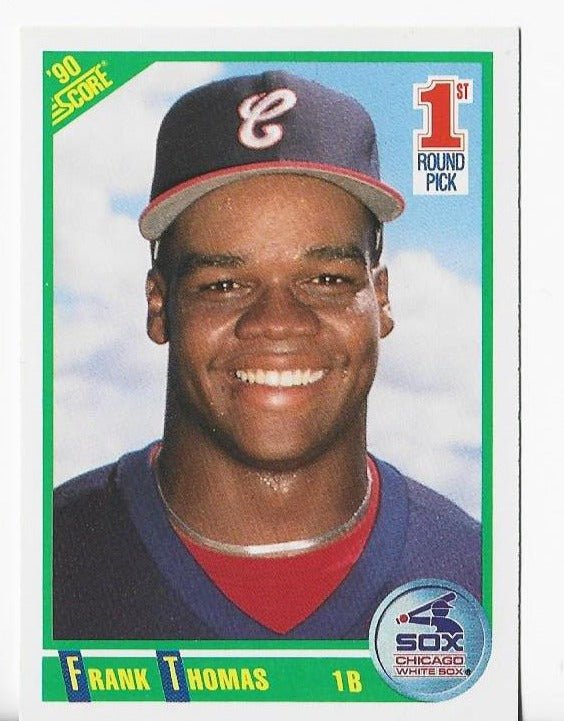 Frank Thomas 1990 Score #663 Rookie Card