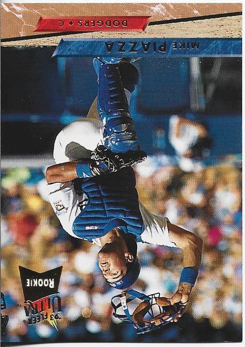 Mike Piazza 1993 Fleer Ultra Rookie Card #60