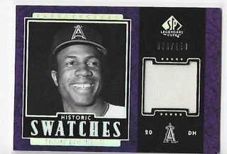 Frank Robinson 2003 Upper Deck SP Historic Swatches #J-FR1 (073/150) Jersey Worn Card