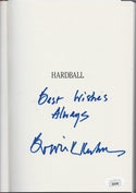 Bowie Kuhn Hardball Signed Book (JSA)