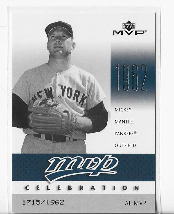 Mickey Mantle 2003 Upper Deck MVP #MVP4 Celebration Card