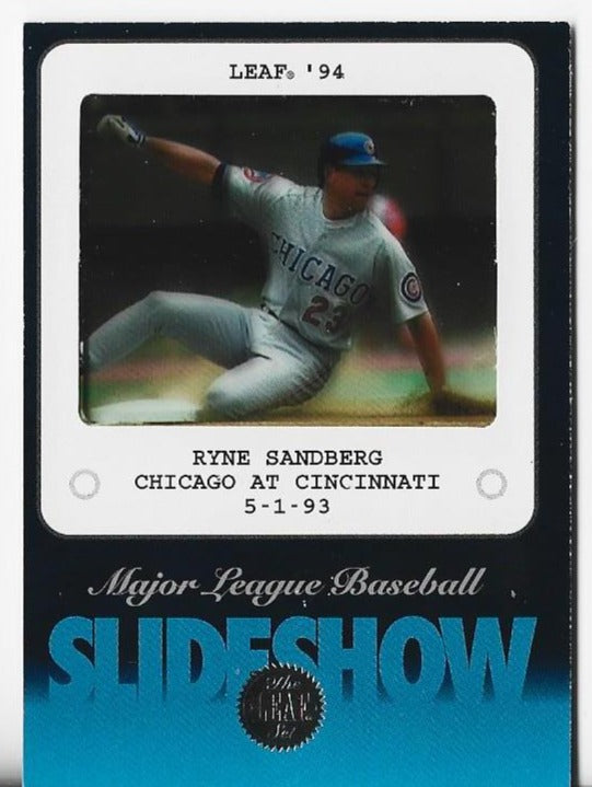 Ryne Sandberg 1994 Leaf Card