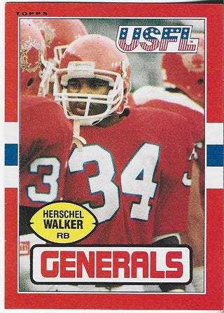 Herschel Walker 1985 Topps Card #86