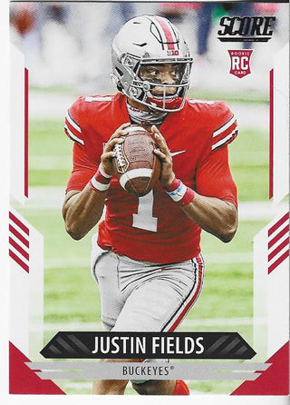 Justin Fields 2021 Score Rookie Card