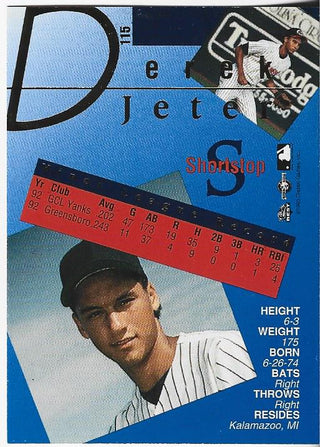 Derek Jeter 1993 Classic Games Card #115