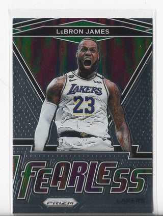 Lebron James 2020-2021 Panini Prizm #6 Card