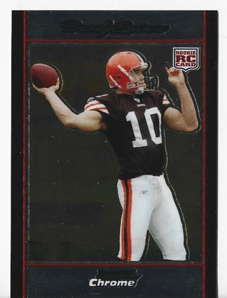 Brady Quinn 2007 Topps #BC57 Bowman Chrome Rookie Card