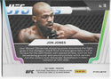 Jon Jones 2021 Green Prizm Knockout Artists Card