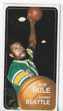 Bob Rule 1970-1971 Topps #15 Near Mint Card