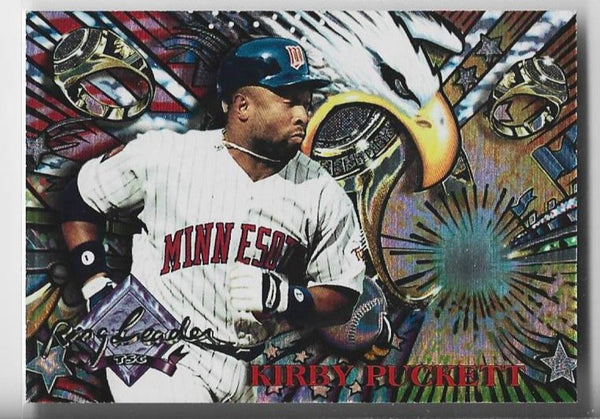 Kirby Puckett 1995 Topps Ring Leaders Card