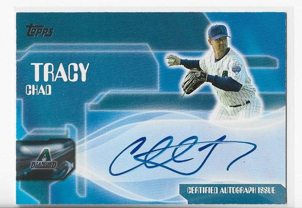 Chad Tracy 2004 Topps #TA-GT Autograph Card