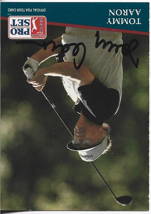Tommy Aaron 1991 PGA Tour Autographed Card #233