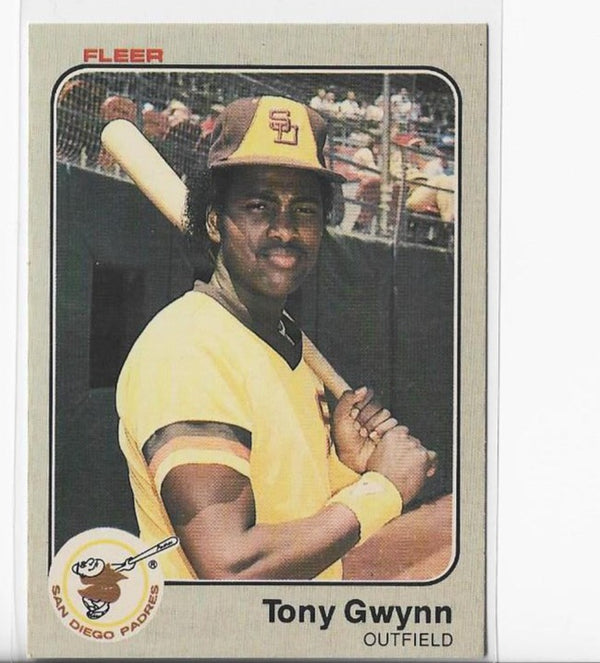 Tony Gwynn 1983 Fleer #360 Card