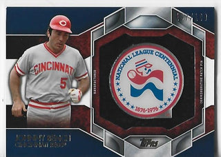 Johnny Bench 2015 Topps Commemorative Patch Card #CPP-20 (197/199) Card