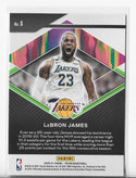 Lebron James 2020-2021 Panini Prizm #6 Card