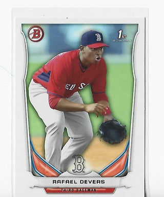 Rafael Devers 2014 #TP-37 Bowman Rookie Card