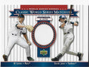 Al Leiter and Derek Jeter 2002 Upper Deck Game Used Jersey Card