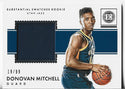 Donovan Mitchell 2017 Encased Jersey Card 19/99