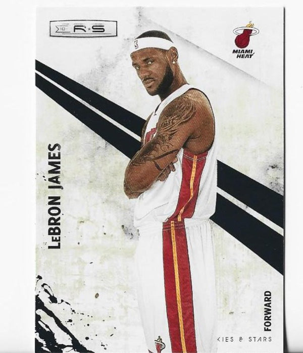 LeBron James 2009-2010 Panini #40 Rookies & Stars Card