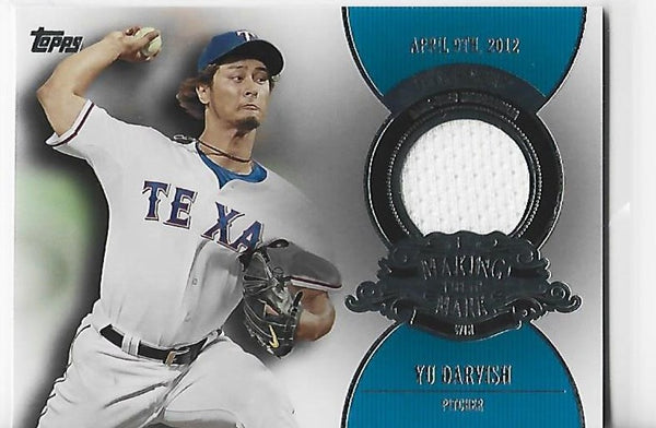 Yu Darvish 2013 Topps Making Their Mark #MMR-YD Card