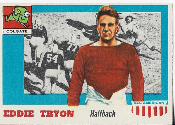 Eddie Tryon 1955 All American Card